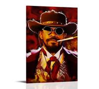 LASOQUAN Django Unchained Artwork Poster Decorative Painting Canvas Wall Posters And Art Picture Print Modern Family Bedroom Decor Posters 08x12inch(20x30cm)
