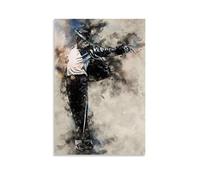 LASOQUAN Jackson Music Screen Poster Decorative Painting Canvas Wall Posters And Art Picture Print Modern Family Bedroom Decor Posters 08x12inch(20x30cm)