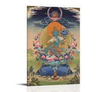 LASOQUAN The Compassionate Bodhisattva Poster Decorative Painting Canvas Wall Posters And Art Picture Print Modern Family Bedroom Decor Posters 12x18inch(30x45cm)