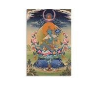 LASOQUAN The Compassionate Bodhisattva Poster Decorative Painting Canvas Wall Posters And Art Picture Print Modern Family Bedroom Decor Posters 08x12inch(20x30cm)