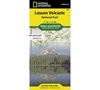 Lassen Volcanic National Park Map: Trails Illustrated Maps (National Geographic Trails Illustrated Map)