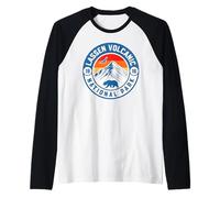 Lassen Volcanic National Park Raglan Baseball Tee