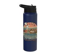 Lassen Volcanic National Park Scenic Landscape Stainless Steel Insulated Water Bottle
