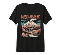 Lassen Volcanic Vintage National Park Adventure Premium T-Shirt