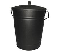 Lassic Fire Vida Black Ash Bucket Fireside Coal Ash Wood Log Storage