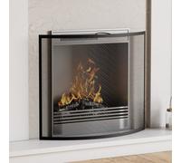 Lassic Fire Vida Buckton Black Fire Guard Fireplace Cover