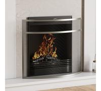 Lassic Fire Vida Buckton Nickel Fire Guard Fireplace Cover