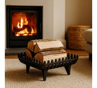 Lassic Fire Vida Cast Small Iron Log Basket