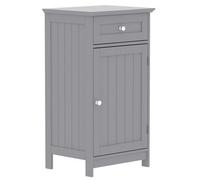 Lassic Hayle Matt Grey Freestanding Single Bathroom Drawer Cabinet (H) 770mm (W) 430mm (D) 34Cm