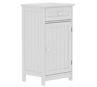 Lassic Hayle Matt White Freestanding Single Bathroom Drawer Cabinet (H) 770mm (W) 430mm (D) 34Cm