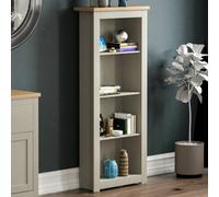 Lassic Vida Designs Arlington Grey 4 Tier Bookcase Freestanding Shelving Unit (H)1400mm (W)600mm (D)240mm