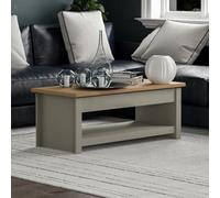 Lassic Vida Designs Arlington Grey Sliding Top With Storage And 1 Shelf Coffee Table