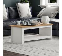 Lassic Vida Designs Arlington White 1 Shelf Storage Coffee Table