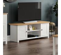 Lassic Vida Designs Arlington White 2 Door Tv Unit Stand