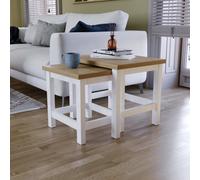 Lassic Vida Designs Arlington White Nest Of 2 Tables