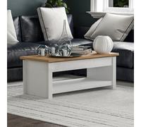 Lassic Vida Designs Arlington White Sliding Top With Storage And 1 Shelf Coffee Table