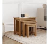 Lassic Vida Designs Ashton Nest Of Tables Set Of 3 Coffee Side End Table