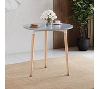 Lassic Vida Designs Batley 3 Seater Round Dining Table, Grey