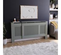 Lassic Vida Designs Chelsea Adjustable Grey Radiator Cover