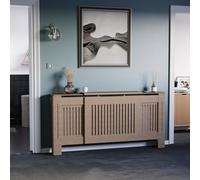 Lassic Vida Designs Chelsea Adjustable Radiator Cover, Unfinished