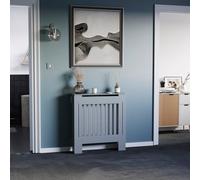 Lassic Vida Designs Chelsea Radiator Cover, Dark Grey, Small