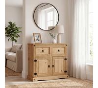 Lassic Vida Designs Corona 2 Door 2 Drawer Sideboard Storage Cabinet Cupboard