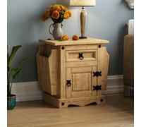 Lassic Vida Designs Corona Magazine Table 1 Drawer 1 Door Solid Pine Coffee Side End Table
