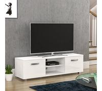 Lassic Vida Designs Cosmo White 2 Door Tv Unit 140Cm Sideboard Cabinet
