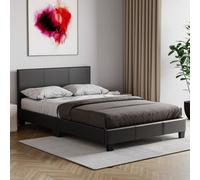 Lassic Vida Designs Lisbon Black 4Ft Small Double Ukfr Faux Leather Bed Frame