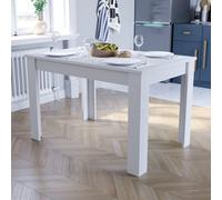 Lassic Vida Designs Medina White 4 Seater Dining Table
