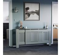 Lassic Vida Designs Milton Adjustable Radiator Cover, Grey