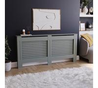 Lassic Vida Designs Milton Extra Large Grey Mdf Radiator Cover