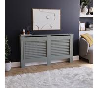 Lassic Vida Designs Milton Large Grey Mdf Radiator Cover
