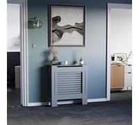 Lassic Vida Designs Milton Radiator Cover Dark Grey, Small