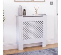 Lassic Vida Designs Oxford Small White Radiator Cover