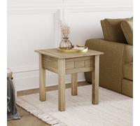 Lassic Vida Designs Panama Solid Pine Lamp Coffee Sofa Side End Bedside Table