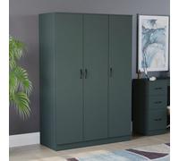 Lassic Vida Designs Riano 3 Door Wardrobe, Green