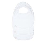 Lassig Bib for Newborns 3 Pieces White