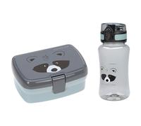 Lassig Lunch Box+water Bottle Grey
