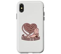 Lassoed by Grace Western Christian Cowgirl Case for iPhone X/XS