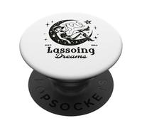 Lassoing Dreams From The Moon PopSockets Adhesive PopGrip