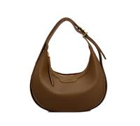 LassZone Crescent Shoulder Bag for Women Soft Vegan Leather Clutch Handbags Half Moon Crossbody Bags Ladies Hobo Purse With Adjustable Strap