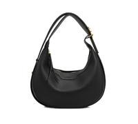 LassZone Crescent Shoulder Bag for Women Soft Vegan Leather Clutch Handbags Half Moon Crossbody Bags Ladies Hobo Purse With Adjustable Strap