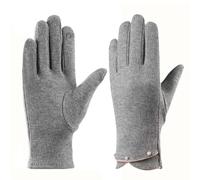 LassZone Women Winter Gloves Soft Warm Touch Screen Gloves Cold Weather Windproof Thermal Mittens for Running Driving Cycling Winter Gifts