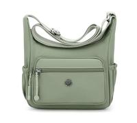 LassZone Women's Multi Pocket Casual Crossbody Bag Waterproof Nylon Travel Messenger Bag Lightweight Shoulder Handbag for Ladies Girls Work School Daily Use