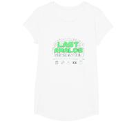 Last Analog Generation Retro Tech Nostalgia T-Shirt, Girls, White, XS