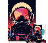 Last Astronaut 1000 Pieces Jigsaws Adults Puzzles Gifts Mind Workout Stress Less Home Activity Home Accent (38x26cm)