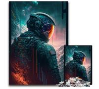 Last Astronaut Jigsaw Puzzle 1000 Pieces cardboard Puzzles for Teenagers, Family Game Night, Brain-Challenging Gift Idea 26X38CM/10.23x14.96inch