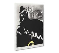 Last Ballad By Henri De Toulouse Lautrec Canvas Print | Gallery Wrapped 30mm Frame Wall Art | 20x14 inches | Ready to Hang | Impressionist Picture | Living Room Bedroom Lounge Office