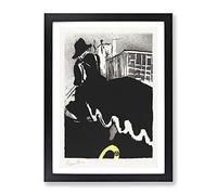 Last Ballad By Henri De Toulouse Lautrec Classic Painting Framed Print | A2 Black Framed Wall Art | Ready to Hang | Classic Historical Picture | Living Room Bedroom Lounge Office